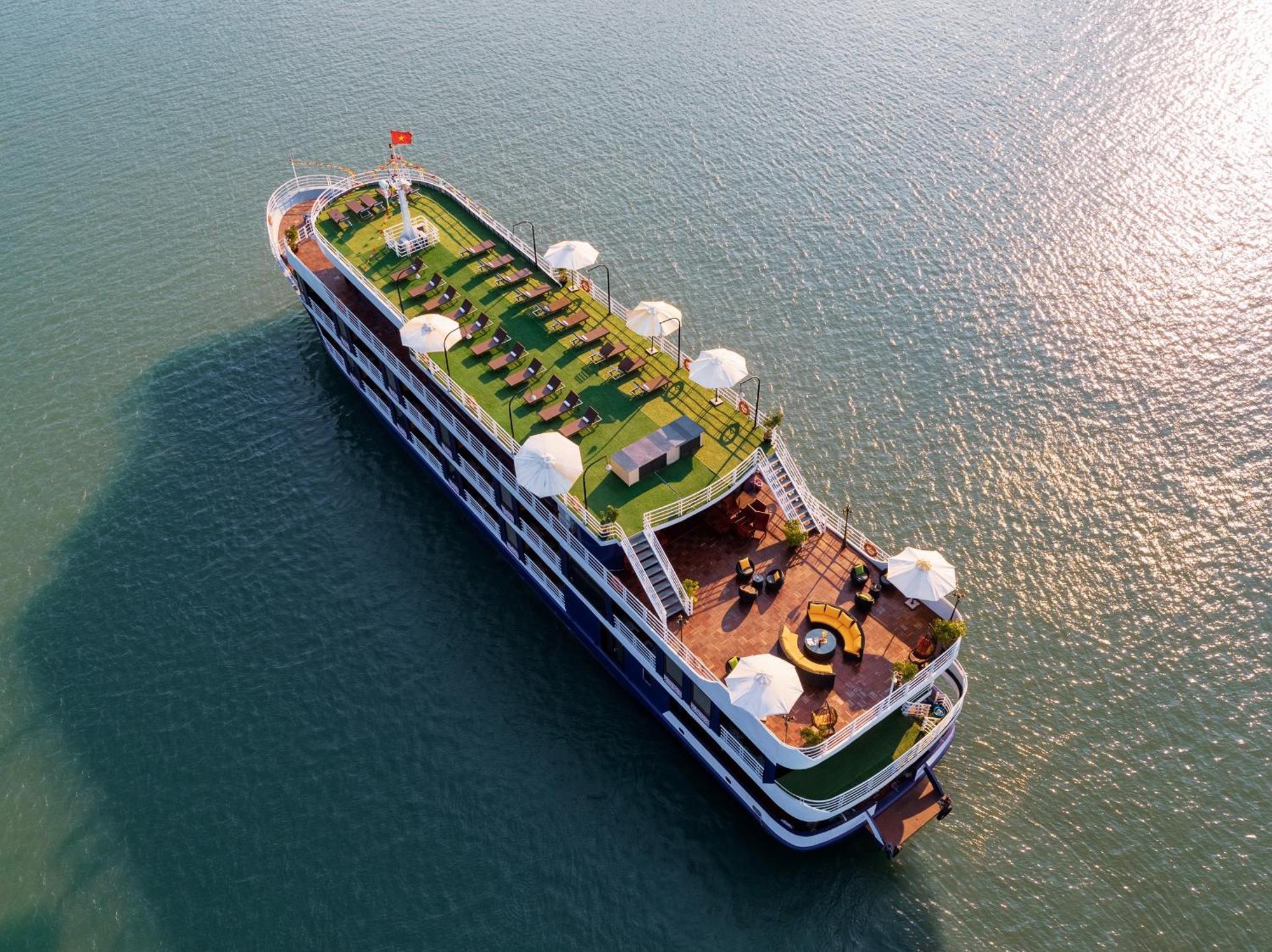 فندق Halong Dragon Bay Cruise ها لونغ المظهر الخارجي الصورة