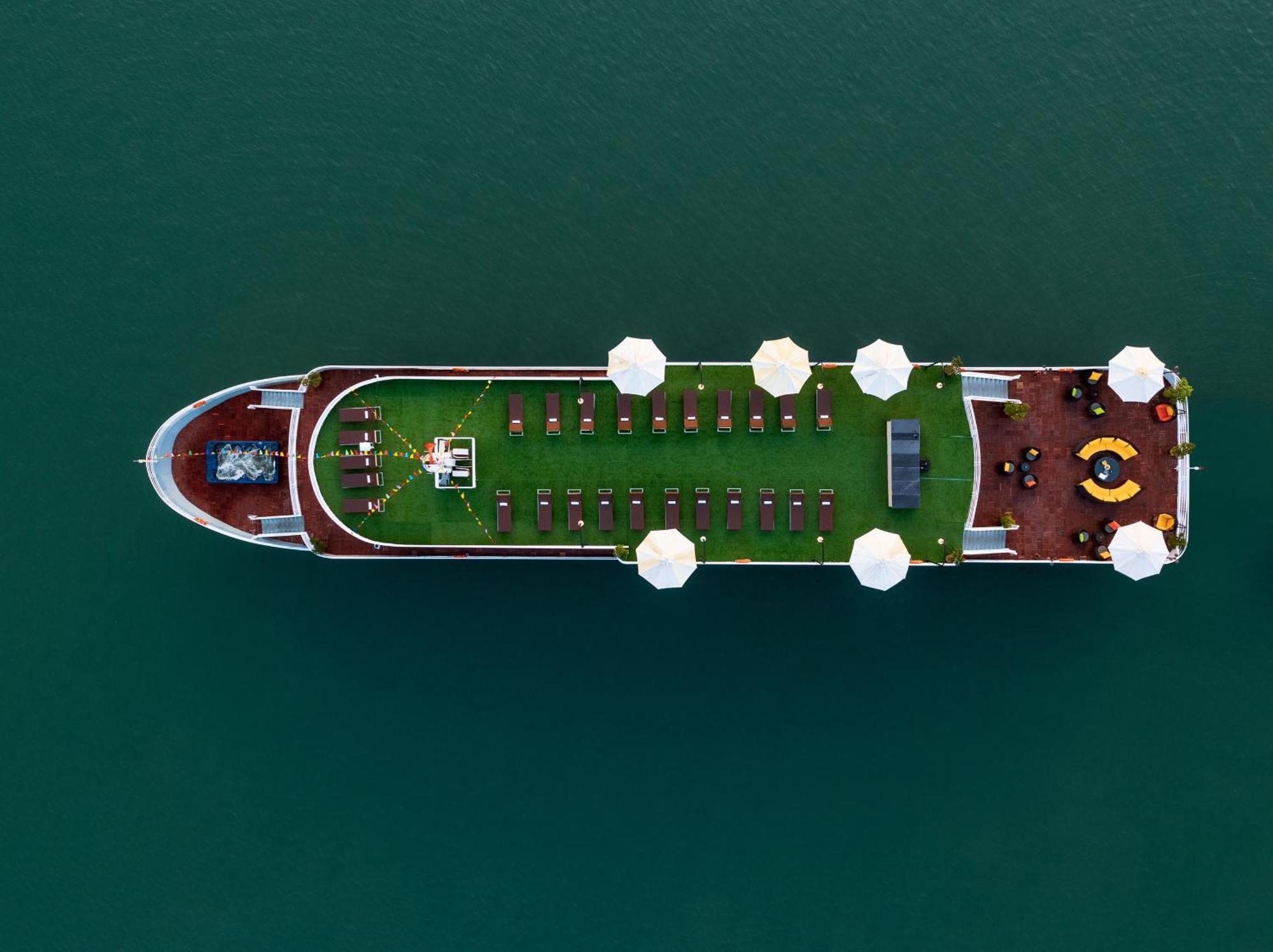 فندق Halong Dragon Bay Cruise ها لونغ المظهر الخارجي الصورة