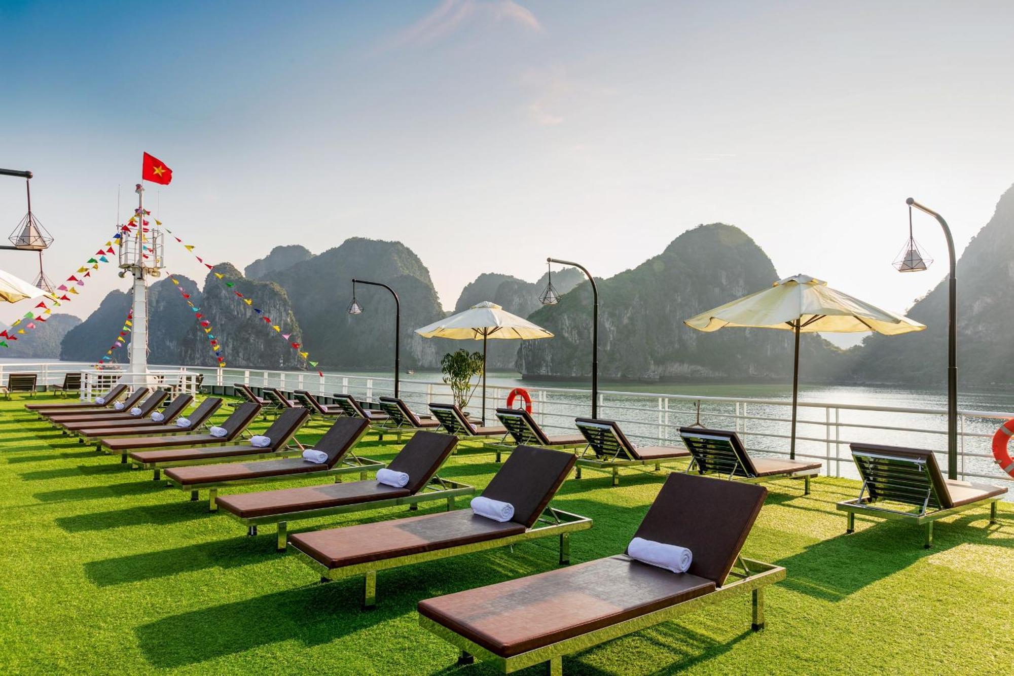 فندق Halong Dragon Bay Cruise ها لونغ المظهر الخارجي الصورة