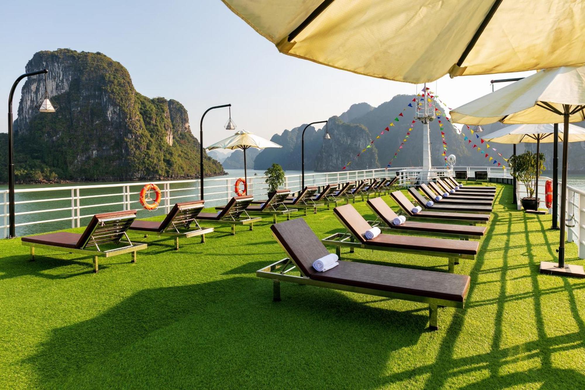 فندق Halong Dragon Bay Cruise ها لونغ المظهر الخارجي الصورة