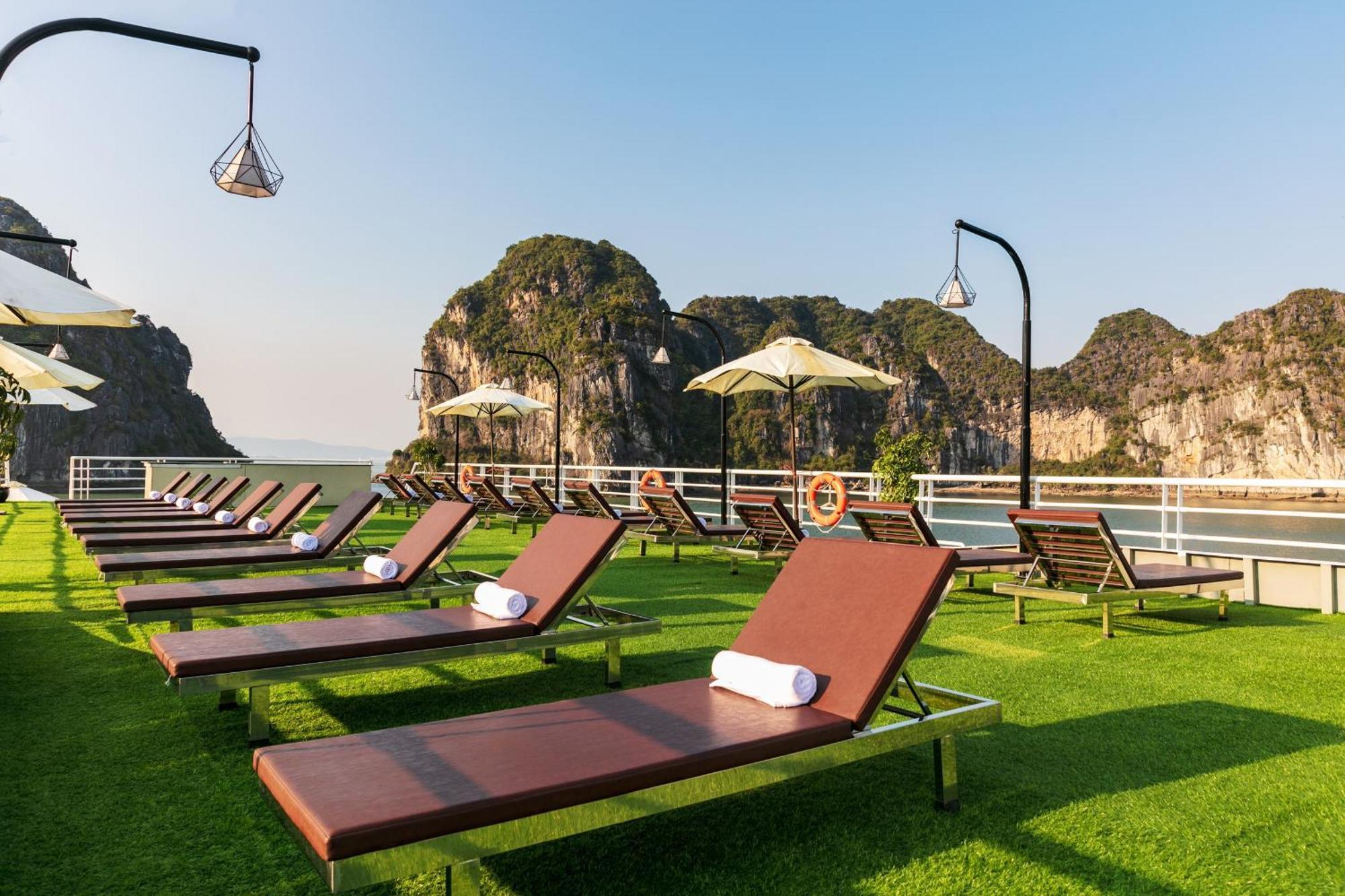 فندق Halong Dragon Bay Cruise ها لونغ المظهر الخارجي الصورة
