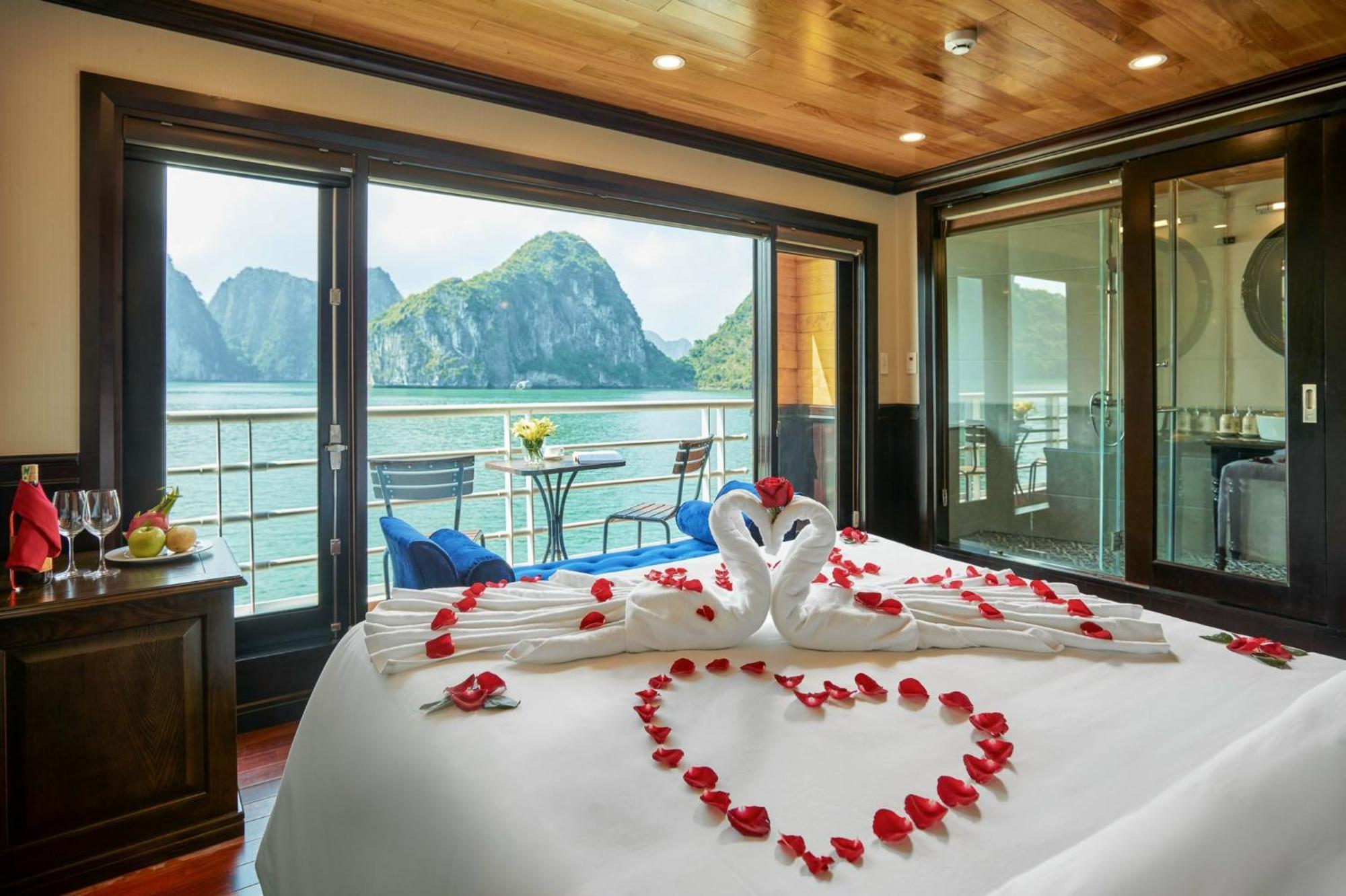 فندق Halong Dragon Bay Cruise ها لونغ المظهر الخارجي الصورة